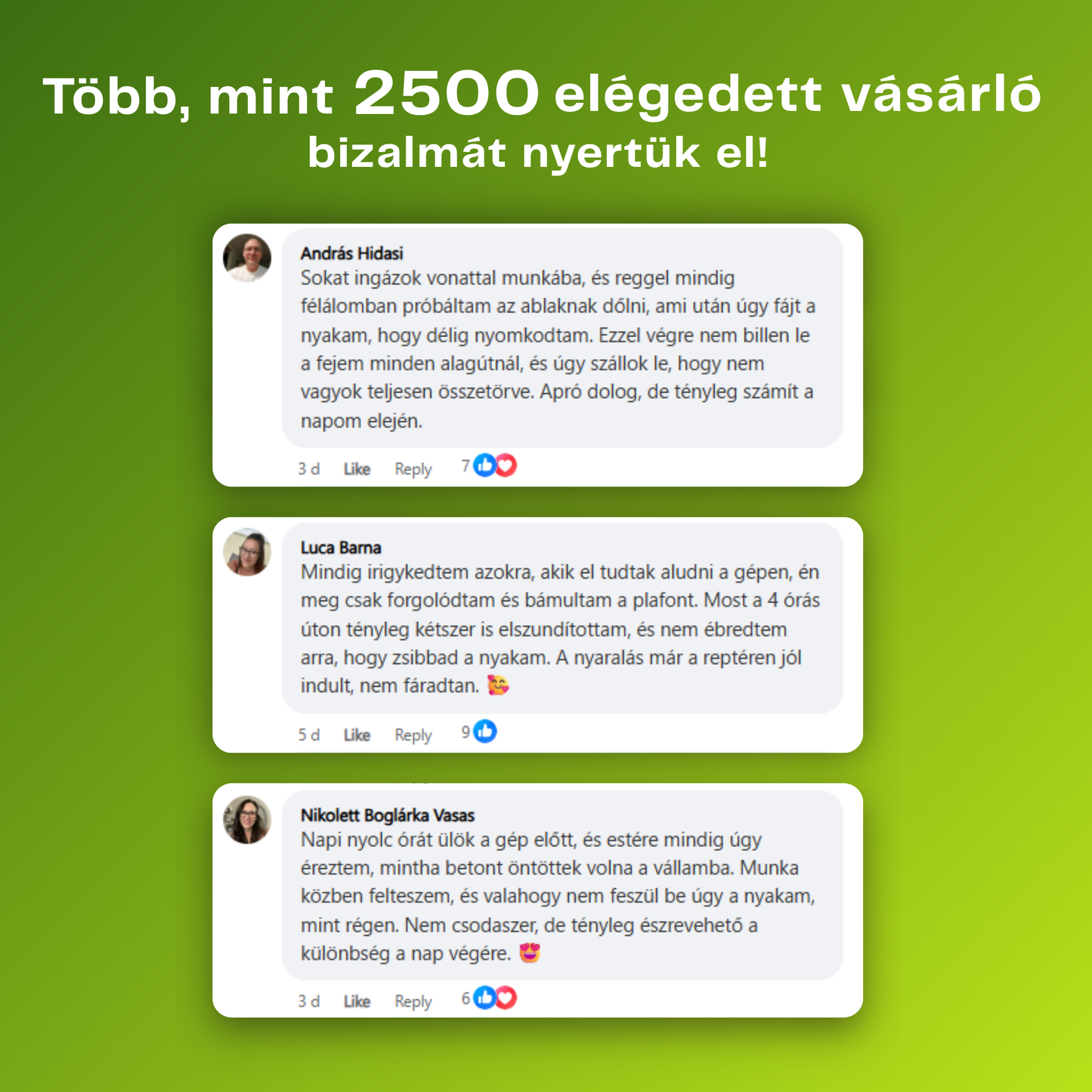 SkyHug® - Memóriahabos Nyakpárna